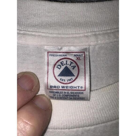 Vintage George W Bush Presidential Inauguration Mens T-Shirt XL Blue White 2001 - Picture 4 of 10